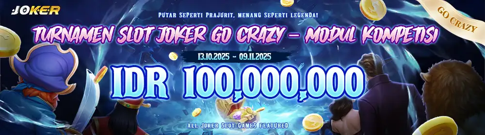Turnamen Slot Joker Go Crazy